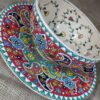 Декоративная персидская миска и тарелка с миниатюрой, ручная эмаль, модель «Мона»