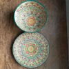 Декоративная персидская миска и тарелка с миниатюрой, модель «Шива»