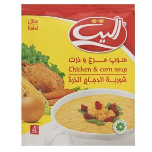 Растворимый куриный суп с кукурузой Elite (упаковка 20 шт.)