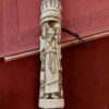 Иранская антикварная трость дервиша с сорока лицами