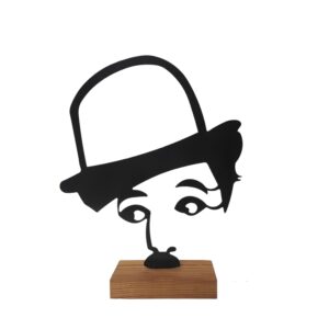 Минималистичная фигурка «Чарли Чаплин» (металл)