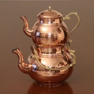 Медный двойной чайник с защитным нанопокрытием