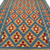 Килим ручной работы из Ирана, Фарс-Кашкай, чистая шерсть, геометрический узор