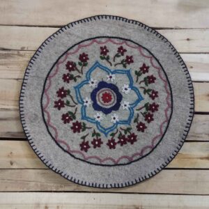 Персидский войлочный ковёр из 100% натуральной шерсти, ручная работа, модель «Пупак»