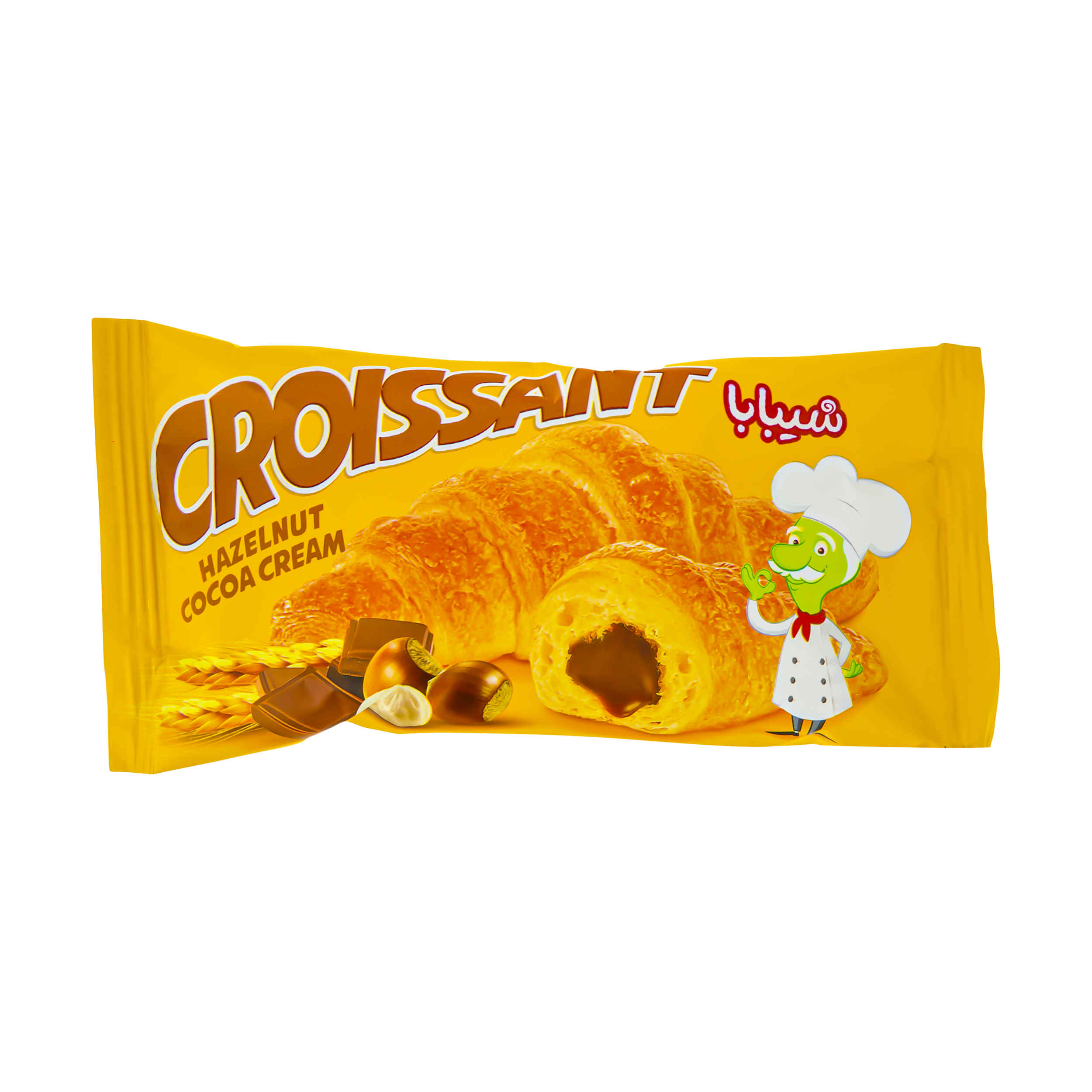 Круассан с начинкой из лесного ореха и какао, 50 г (уп. 24 шт.)
