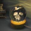 3D ночник «Хрустальный шар» «Медуза»
