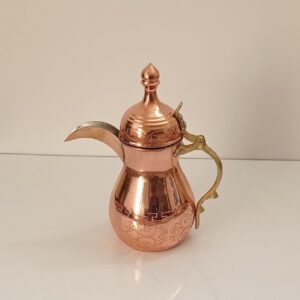 Медный кофейник «Далла» для заваривания кофе Кахва и арабского кофе — модель Азора