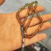 Исламские четки из александрита, 33 бусины, жёлтые