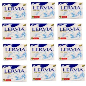 Мыло Lervia с молочным протеином (12 шт. по 90 г)