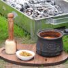 Персидский котел для дизи с крышкой и толкушкой для приготовления абгушта