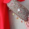 Красный каджарский костюм для женщин