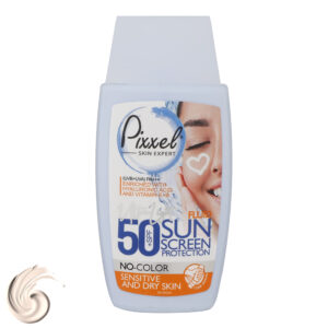 Бесцветный солнцезащитный крем SPF 50 для сухой кожи