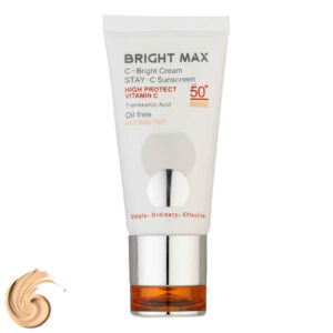 Солнцезащитный тонирующий крем Bright Max SPF 50 (с витамином С)