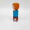 Деревянная декоративная фигурка «Тинтин и Снежок»