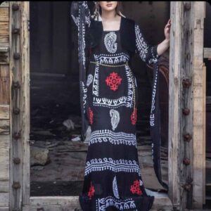 Традиционный курдский женский костюм (Черный)