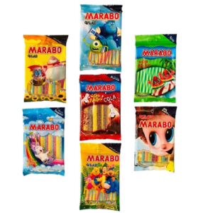 Жевательный мармелад Marabo «Сахарное ассорти» (Халяль, 7 шт.)
