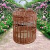 Ручная плетёная корзина в стиле «красота и рустик»