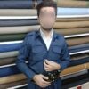 Курдская мужская одежда с пиштвеном (темно-синяя)