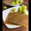 Лавашак из зелёной сливы — кислый рулет, 800 г