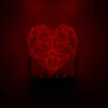 3D LED ночник «Очаг» (настенный)