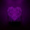 3D LED ночник «Очаг» (настенный)