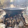 Компактный складной гриль для костра на открытом воздухе