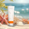 Лучший солнцезащитный крем для жирной и комбинированной кожи – SPF50 с оттенком, натуральный бежевый (набор из 2)