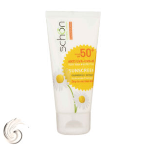 Солнцезащитный крем Schon SPF50 для нормальной и сухой кожи
