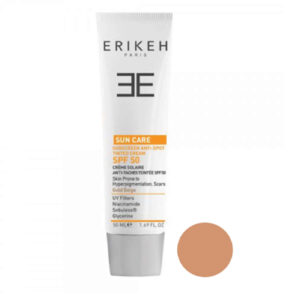 Солнцезащитный крем Erikeh SPF 50 (золотисто-бежевый, 50 мл)