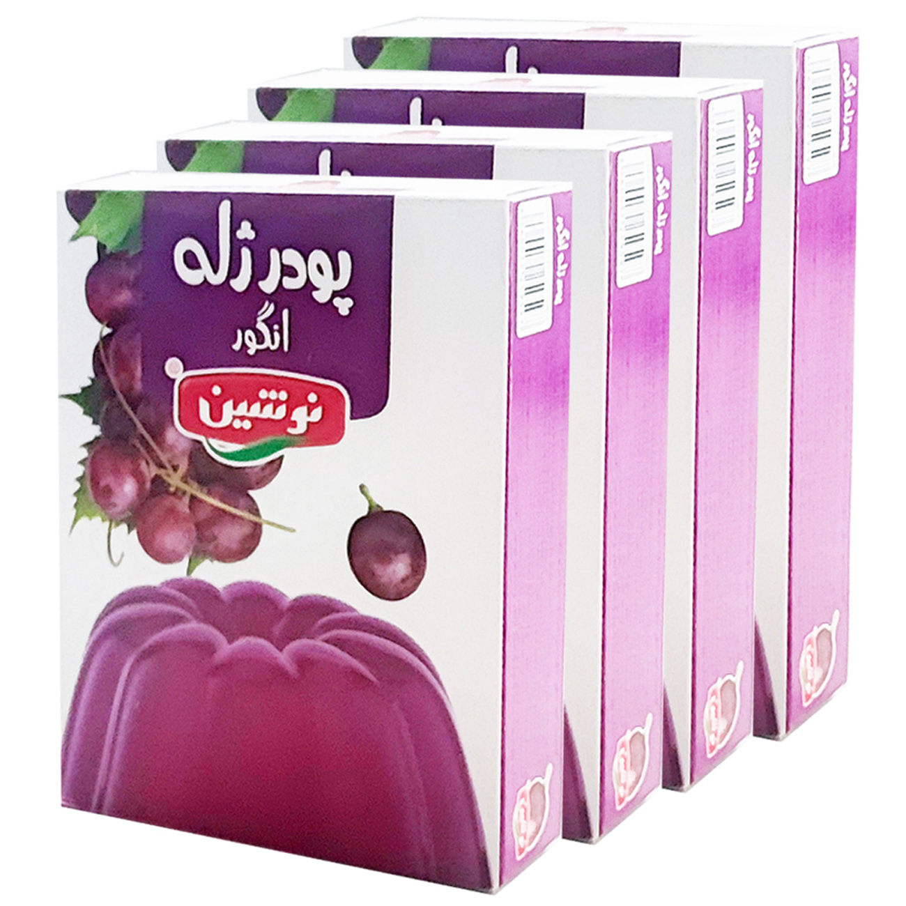 Набор халяльного желе Nooshin, 100 г (4 шт.)