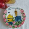 Декоративная тарелка «Святыня Имама Резы» — ручная роспись