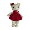 Ручная вязаная игрушка амигуруми «Котёнок» – мягкая и милая