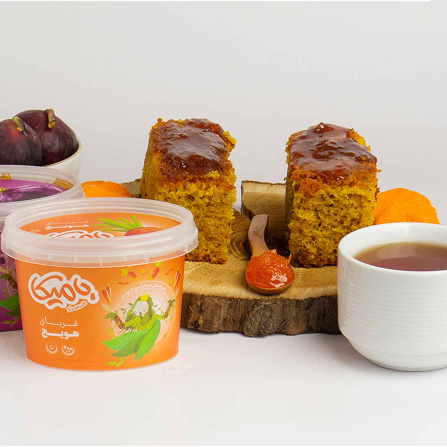 Морковное варенье Bamika (800 г, Натуральное)