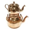 Персидский двойной медный чайник, прочный и кованый «Камбис»