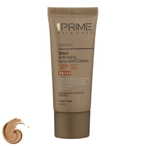 Антивозрастной крем Prime SPF50 с тёмным оттенком