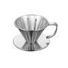 Стальной кофейный дриппер V60 (на 2 чашки)