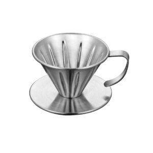 Стальной кофейный дриппер V60 (на 2 чашки)