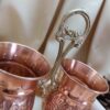 Медный держатель для утвари в ахеменидском стиле