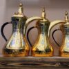 Традиционный латунный кофейник Далла для арабского кофе – Модель Fereshteh