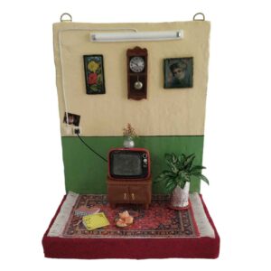 Декоративная фигурка – Винтажный уголок гостиной