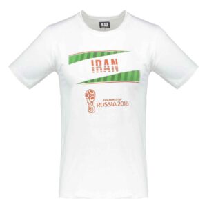 Белая джерси футбольного фаната Ирана