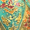 Керамическая ваза для бутонов ручной работы с красивым рельефным узором, идеально подходящая для демонстрации отдельных стеблей
