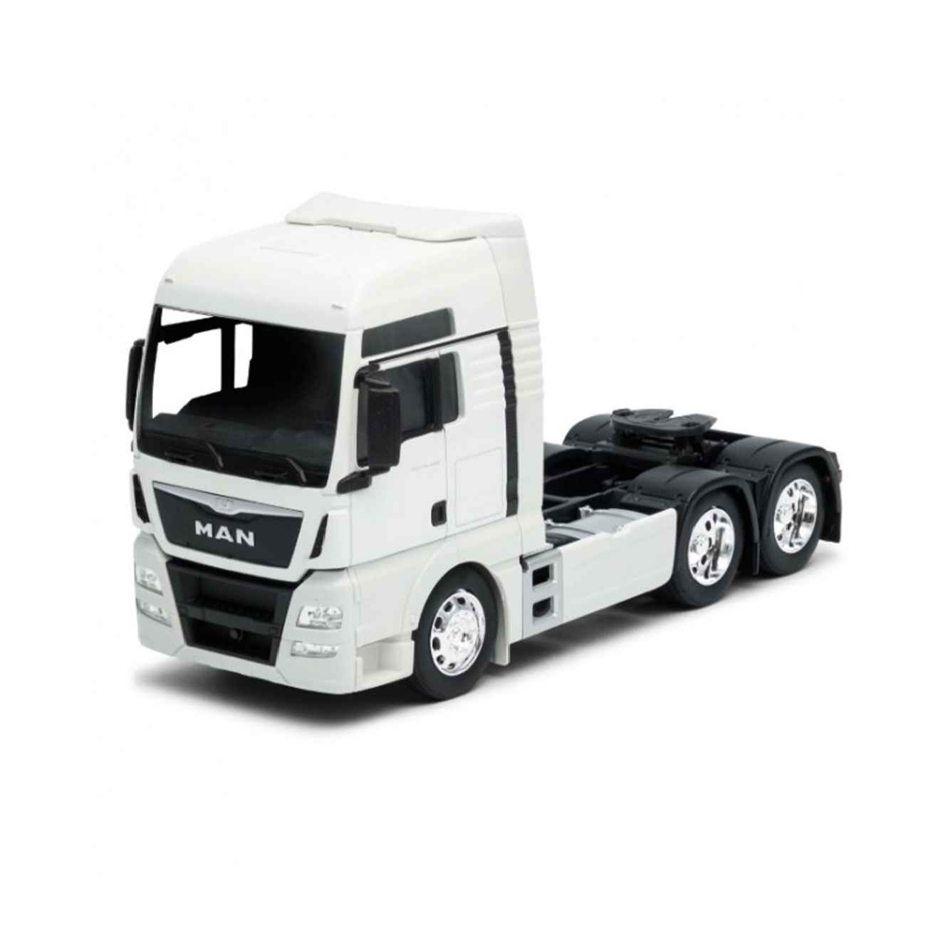 Модель грузовика Man TGX 2007 (металл, белый)