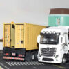 Грузовик Mercedes-Benz Actros с контейнером MSC