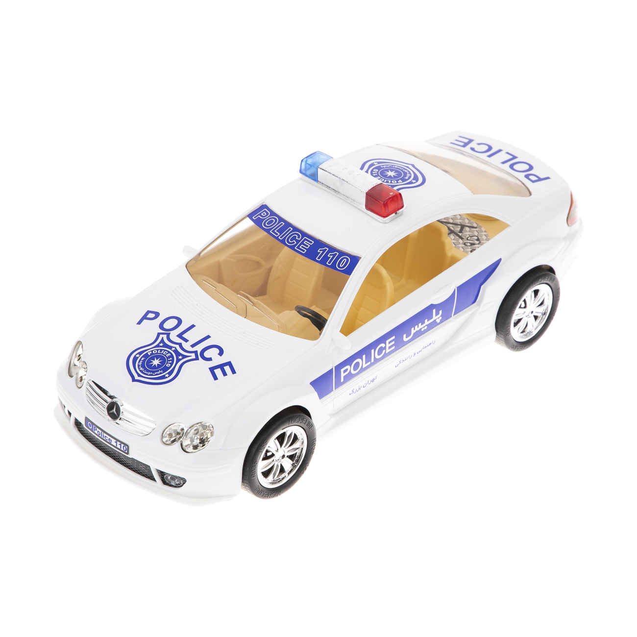 Полицейский Mercedes-Benz C-класса, синий