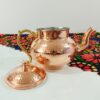 Медный самовар на плиту с чайником «Абига», 4 литра