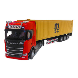 Игрушечный грузовик Scania с контейнером MSC