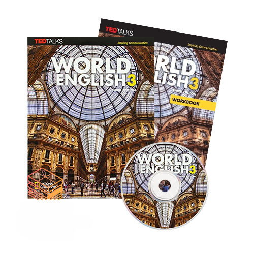 Учебник World English 3 (Milner, Hughes, CD)