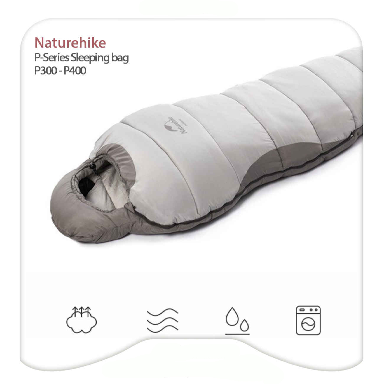 Зимний спальный мешок Naturehike для холодной погоды