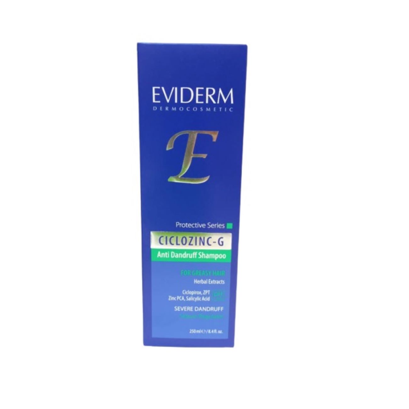 Шампунь Eviderm с циклопироксом для жирных волос